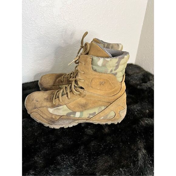 Belleville Tactical Research Tr-505 Kiowa Camo Combat Assault Boot Sz 9 9w - Picture 7 of 8